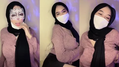 Bebi Hijabers Nakal Temenin Crot Pascol