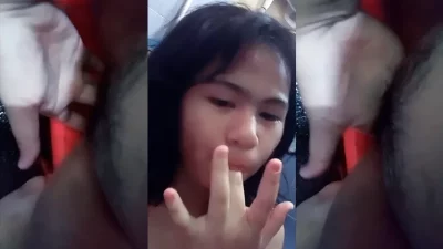 Bocil Binal Jilatin Pejuhnya Sendiri