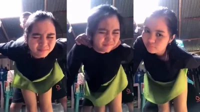 Kakak Adik Main Didapur Selagi Sepi