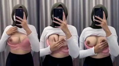 Liza Hijaber Pap Toket Cantik Nih!